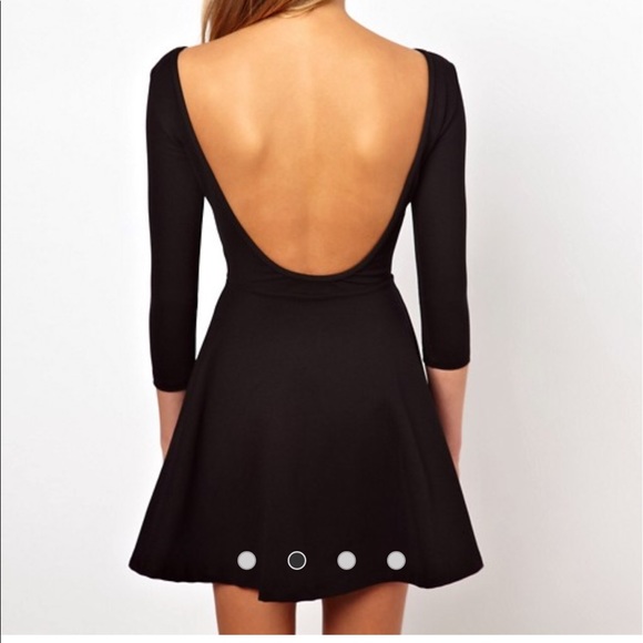 🆕 Mesh Front Open Back Dress - Picture 3 of 7